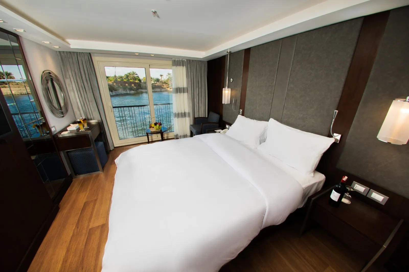 Cabin aboard the Concerto II Nile Cruise Nile cruise